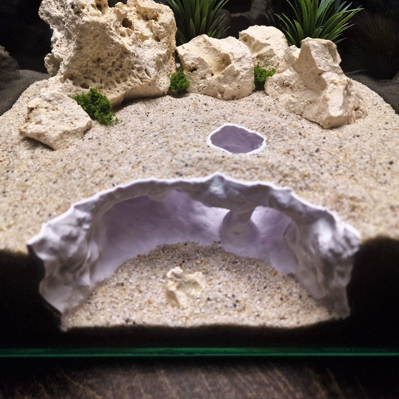 3D-gedruckte gegabelte Höhle A – Aquarium Marine Rock Bewertung und Preis