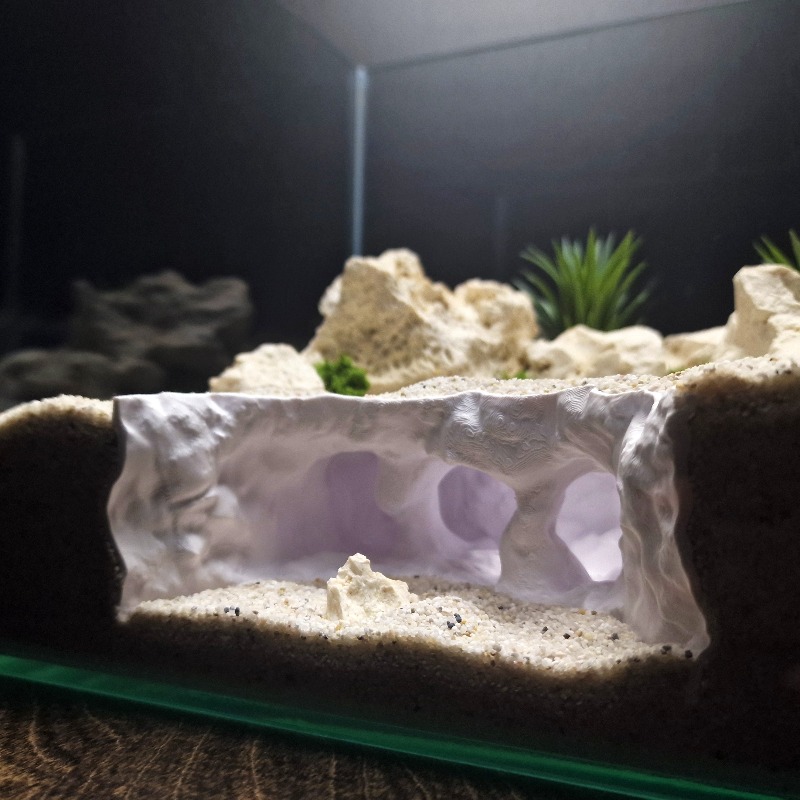 3D-gedruckte gegabelte Höhle A – Aquarium Marine Rock Bewertung und Preis