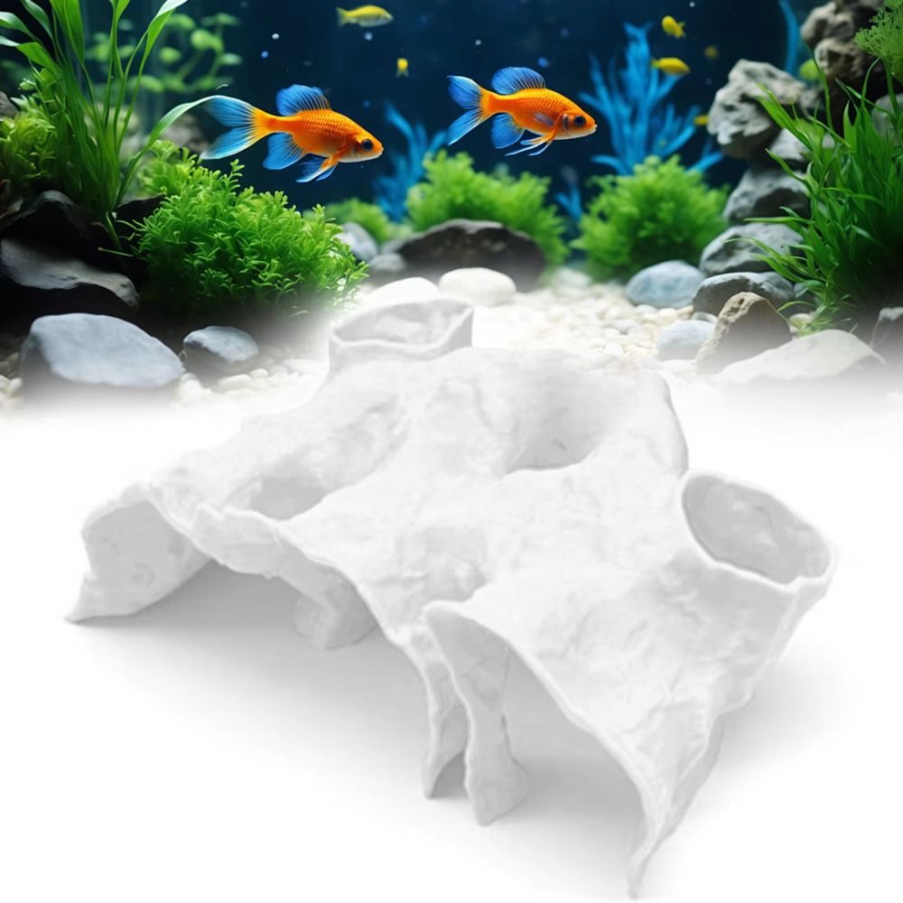 Lustiger 3D-gedruckter Kies-Tu – Aquarium Marine Rock Bewertung und Preis